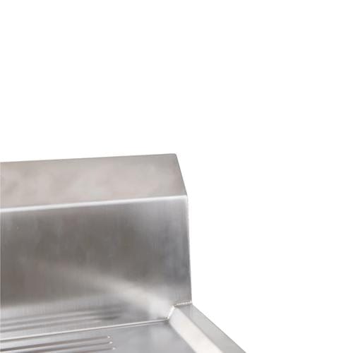 Stainless Steel Sink with Faucet Includes a large sink bucket (18 inch × 16 inch × 13inch), single handle faucet with hoses included, strainer, 6 inch high splash-423671 Online