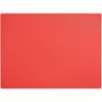 Royal Industries Cutting Board, 15inch x 20inch x 1 2 inch Red The material guarantees maximum sanitation, resisting cut-grooving, which could potentially absorb juice, bacteria,or odor, without compromising your blade s sharpness-ROY CB 1520 R Online