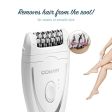 Conair® Satiny Smooth® Total Body Duo Epilator, Cordless Rechargeable features 40 tweezers to quickly remove even the finest hair at the root for smooth skin- E20 Supply