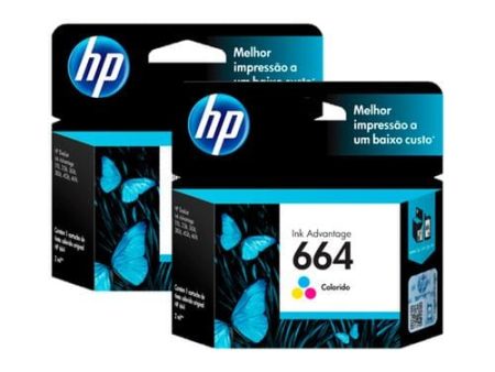 HP Ink 664 Cartridge Tri Color 2pk Take advantage of premium HP quality for an affordable cost. Produce vivid color documents, reports and photos while keeping printing costs low, using Original HP ink cartridges-888667 Supply