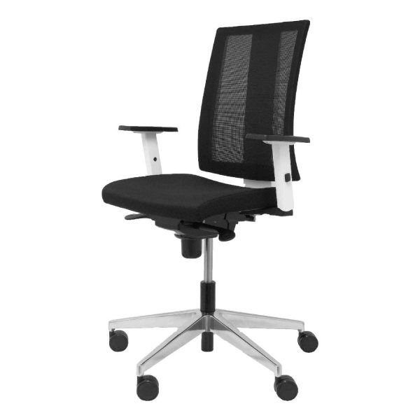 Office Chair Cózar P&C BALI840 White Black Online Hot Sale