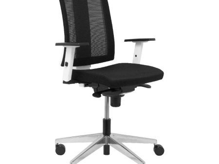 Office Chair Cózar P&C BALI840 White Black Online Hot Sale