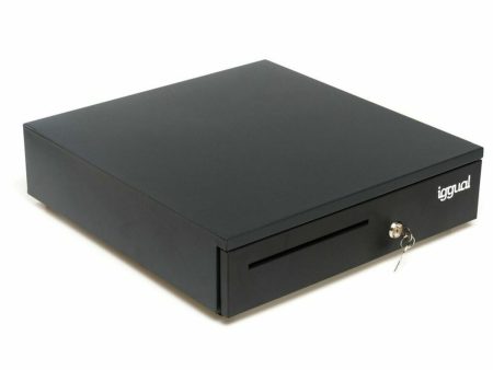 Cash Register Drawer iggual IRON-35 Black Multicolour (42 CM) For Cheap