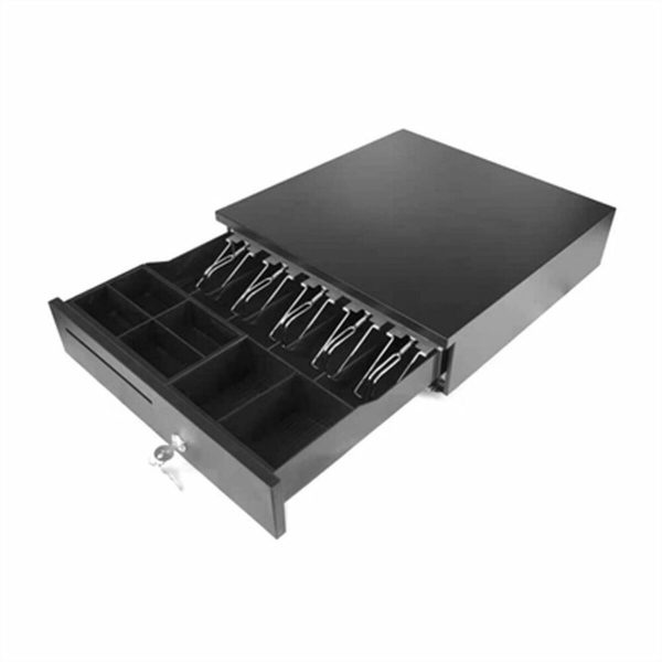 Cash Register Drawer iggual IRON-35 Black Multicolour (42 CM) For Cheap