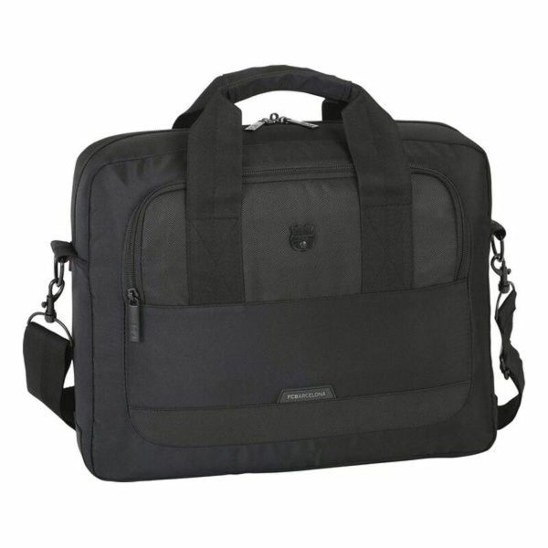 Laptop Case F.C. Barcelona 611662807 15,6   Black 40 x 33 x 9 cm Discount