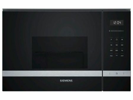 Built-in microwave with grill Siemens AG 2500047132 20 L 1270W Black Silver Steel 800 W 20 L Online