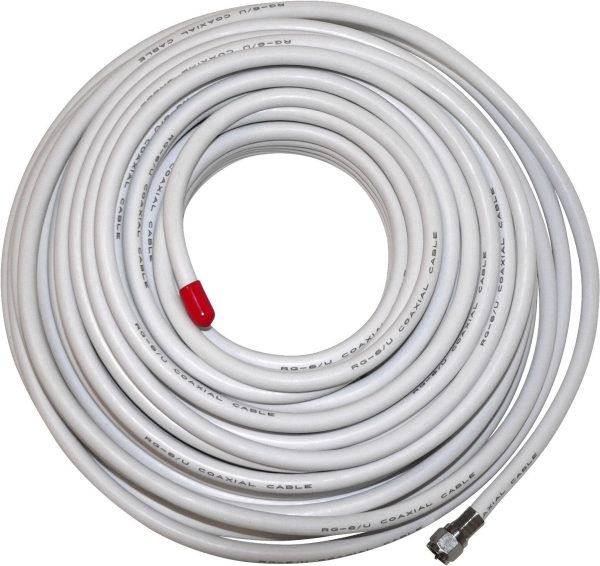 Coax cable kit w f-conn 25 mMaximum Online now